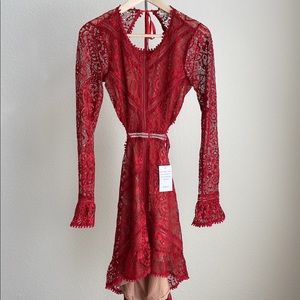 For love and lemons emerie cut out dress